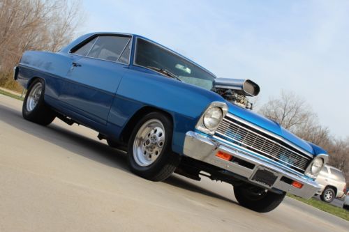 Chevrolet nova ii blown 355ci sbc small block chevy engine