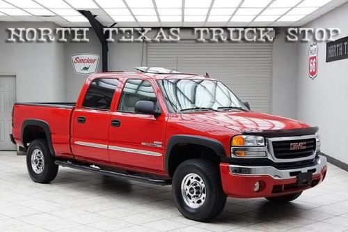 2007 sierra 2500hd diesel 4x4 slt sunroof dvd heated leather bose 1 texas owner