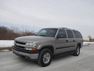 2001 chevy suburban ls 2500 3/4 ton hd runs great shifts smooth leather clean