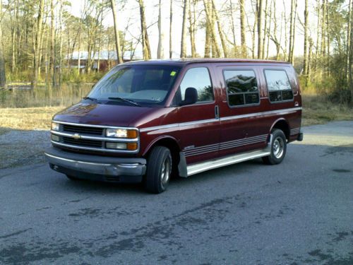 1997 chevrolet conversion passenger van beautiful interior ridesgreat no reserve