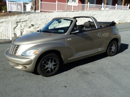 2005 chrysler pt cruiser touring convertible 2-door 2.4l