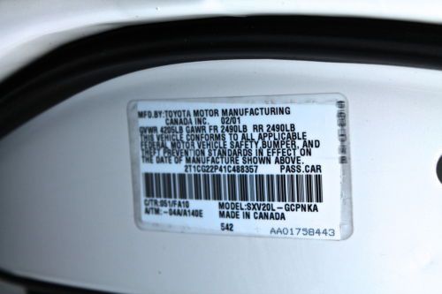 2001 TOYOTA SOLARA Automatic, US $4,200.00, image 10