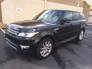 2014 v8 supercharged black on white pano roof navigation backup camera like hse