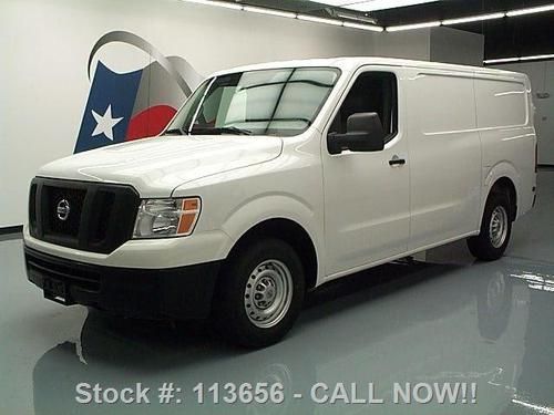 2012 nissan nv 1500 s cargo van 4.0l v6 cd audio 28k mi texas direct auto