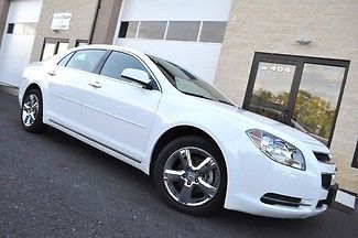 2012 chevrolet malibu loaded heated seats wood trim alcantara leather chrome rim