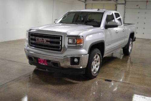 14 gmc sierra 1500 slt extended cab 4x4 short box auto heated leather seats tow