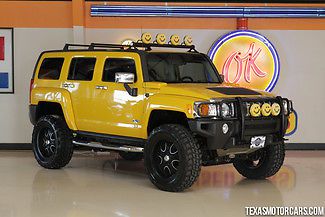 2007hummer h3 suv 4x4! automatic, leather, sunroof, pioneer sound . 1.9% wac