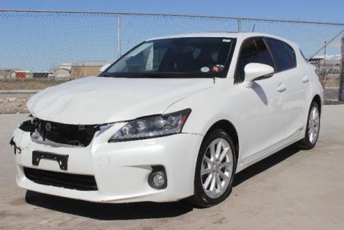 2011 lexus ct 200h damaged rebuilder runs! loaded only 18k miles economical l@@k