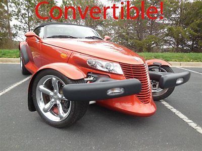 Plymouth prowler low miles 2 dr convertible automatic gasoline 3.5l v6