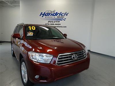 Toyota highlander fwd v6  limited, low reserve, loaded, ask about our financing