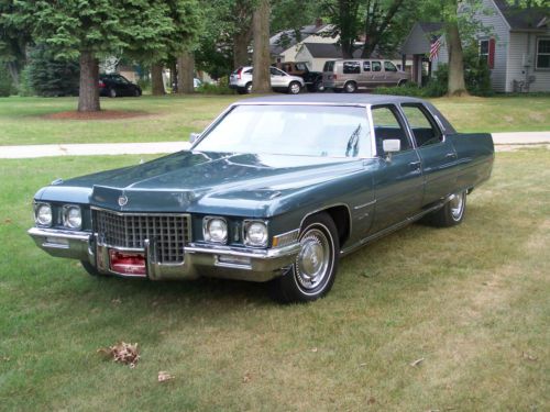 1971 cadillac fleetwood 60 special 7.7l