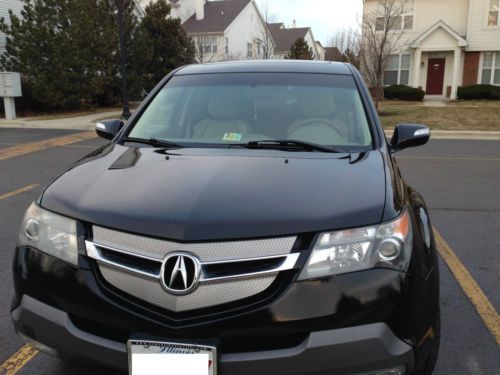 2007 acura mdx black great condition