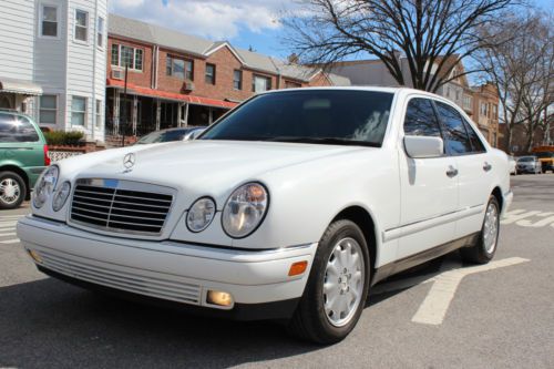 1998 mercedes-benz e300 turbo diesel om606 low miles clean carfax no reserve!!!