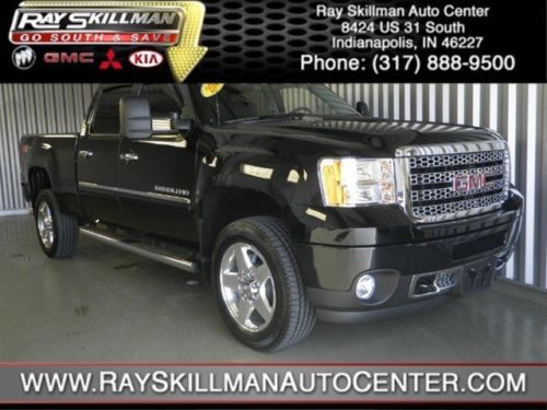 Denali diesel 6.6l allison transmission warranty crew cab navigation tow dvd