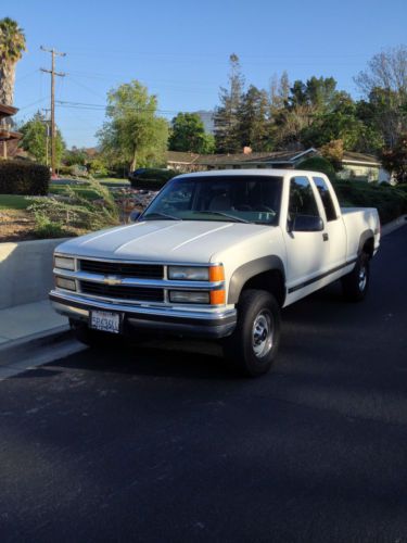 1997 chevrolet k2500 silverado extended cab pickup 2-door 7.4l 4wd