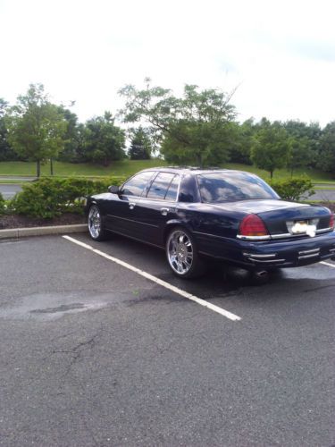 1998 ford crown victoria police interceptor sedan 4-door 4.6l