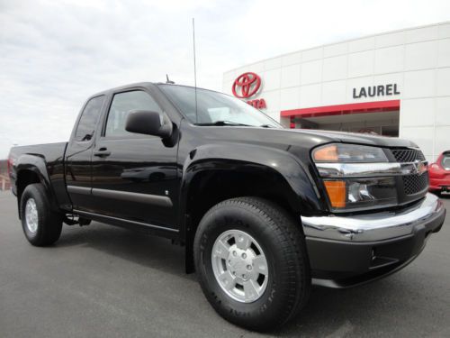 2008 colorado extended cab 4x4 automatic off-road 1 owner 19k miles black video