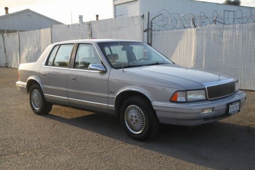 1993 chrysler lebaron le sedan 53k low miles automatic 6 cylinder no reserve