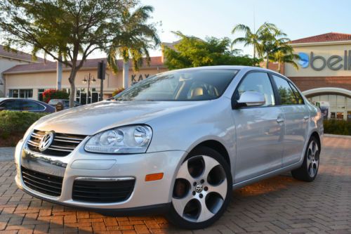 2008 volkswagen vw jetta wolfsburg edition turbo 2.0t fsi 6 speed 6-speed manual