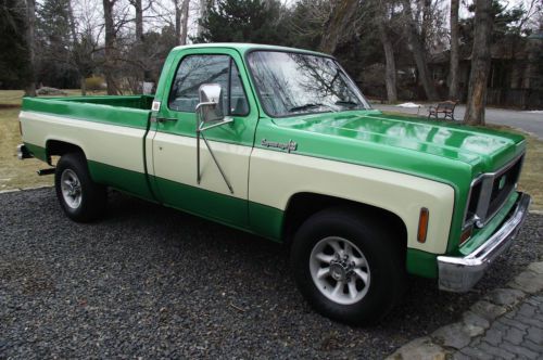 1973 chevy cheyenne super 20 camper special