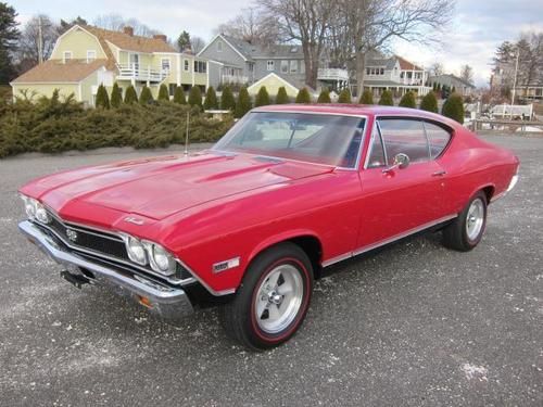 1968 chevelle ss396 real 138 car frame off restoration