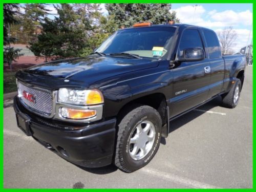 2003 gmc denali ext cab quadrasteer 4x4 v-8 6.0l dvd leather on star no reserve