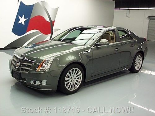2011 cadillac cts4 3.6 premium awd pano sunroof nav 21k texas direct auto
