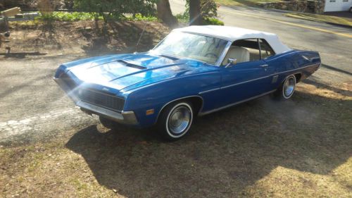 1970 ford torino gt convertible hideaway headlamps