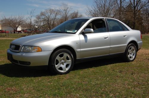 No reserve, very nice 2001 audi a4 2.8 liter 6 cylinder quattro,leather,moonroof