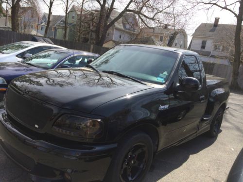 2000 ford lightning f150 svt supercharged, black