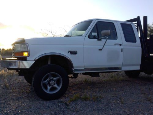 Ford f-250 4x4 1995 7.3l powerstroke turbo diesel f250