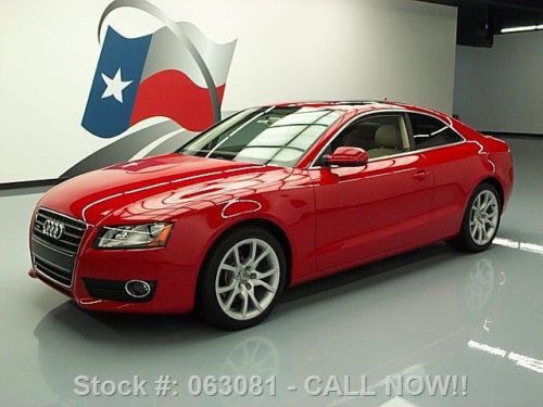 2011 audi a5 2.0t quattro premium coupe awd sunroof 32k texas direct auto