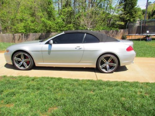 2005 bmw 6 series 645ci convertible soft top