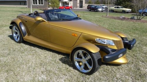 Rare 2002 chrysler prowler inca gold  only 6,692 miles! one of 583 produced!