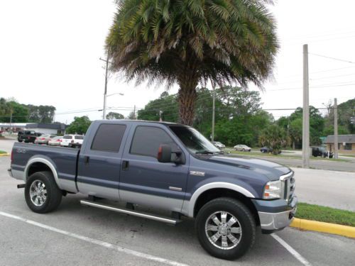 Ford f-250 crew cab 4wd 6.0 turbo diesel clean