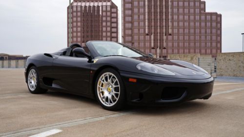 2003 ferrari 360 spider f1 with only 5,500 miles! - perfect in every way!!