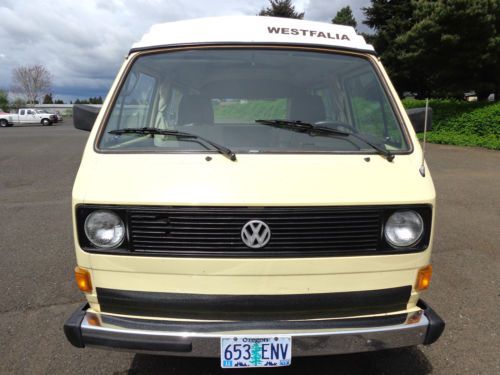 1981 Volkswagen Vanagon L Westfalia 1980 1982 1983 1984 1985 1986 1987 1988 1989, image 2