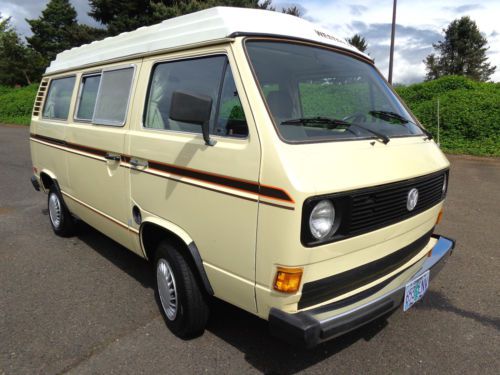 1981 Volkswagen Vanagon L Westfalia 1980 1982 1983 1984 1985 1986 1987 1988 1989, image 3