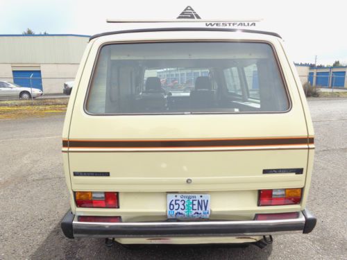 1981 Volkswagen Vanagon L Westfalia 1980 1982 1983 1984 1985 1986 1987 1988 1989, image 6