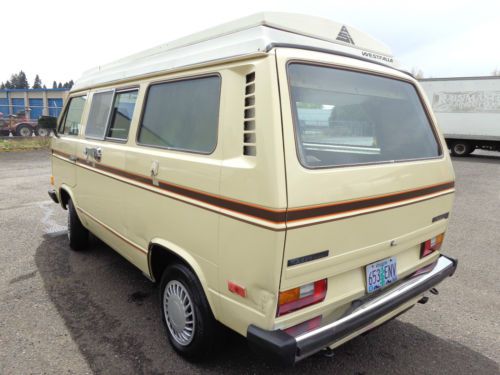 1981 Volkswagen Vanagon L Westfalia 1980 1982 1983 1984 1985 1986 1987 1988 1989, image 7