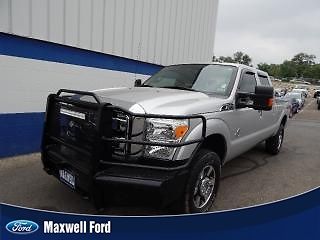 11 f250 crew cab lariat 4x4, 6.7l powerstroke, auto, leather, ranch hand, clean!