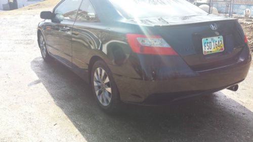 2009 honda civic ex coupe black, US $9,500.00, image 4