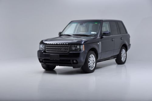 2010 land rover range rover hse buckingham blue/cr?me loaded with options 42k
