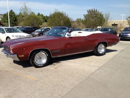 1971 buick skylark custom convertible 350-v8 automatic