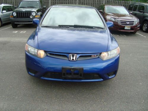 2006 Honda Civic Si Coupe Fuji Blue Pearl 1 owner new car trade low miles, US $11,995.00, image 2