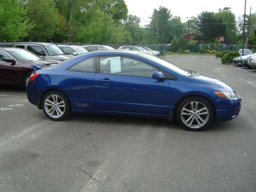 2006 Honda Civic Si Coupe Fuji Blue Pearl 1 owner new car trade low miles, US $11,995.00, image 3