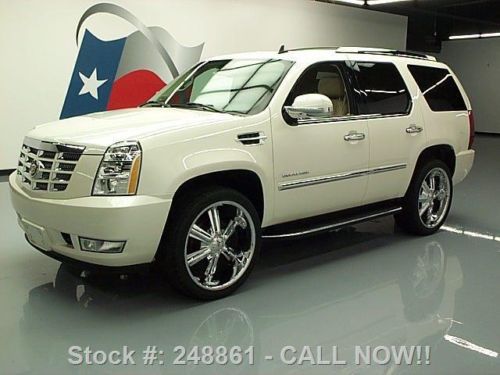 2007 cadillac escalade awd sunroof nav rear cam 55k mi texas direct auto