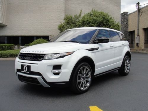 2012 range rover evoque 5-door, dynamic premium package, loaded, warranty