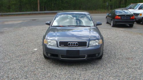 2002 audi a4 quattro 1.8l turbo leather moonroof looks/runs great no reserve