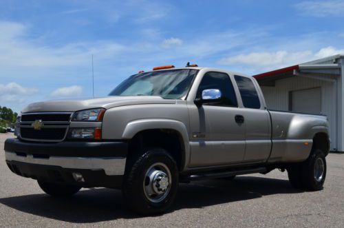 2007 chevrolet silverado 3500hd ext cab lt3 4x4 duramax diesel lbz dually 2500hd